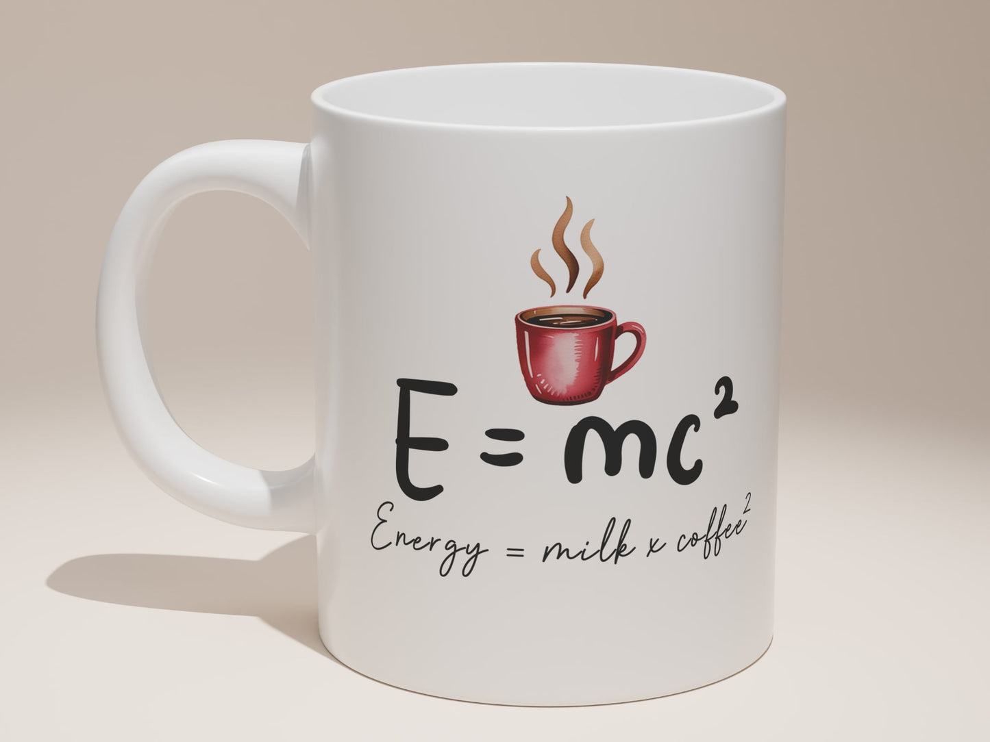 E=mc2 Physics & Math Lovers Mug
