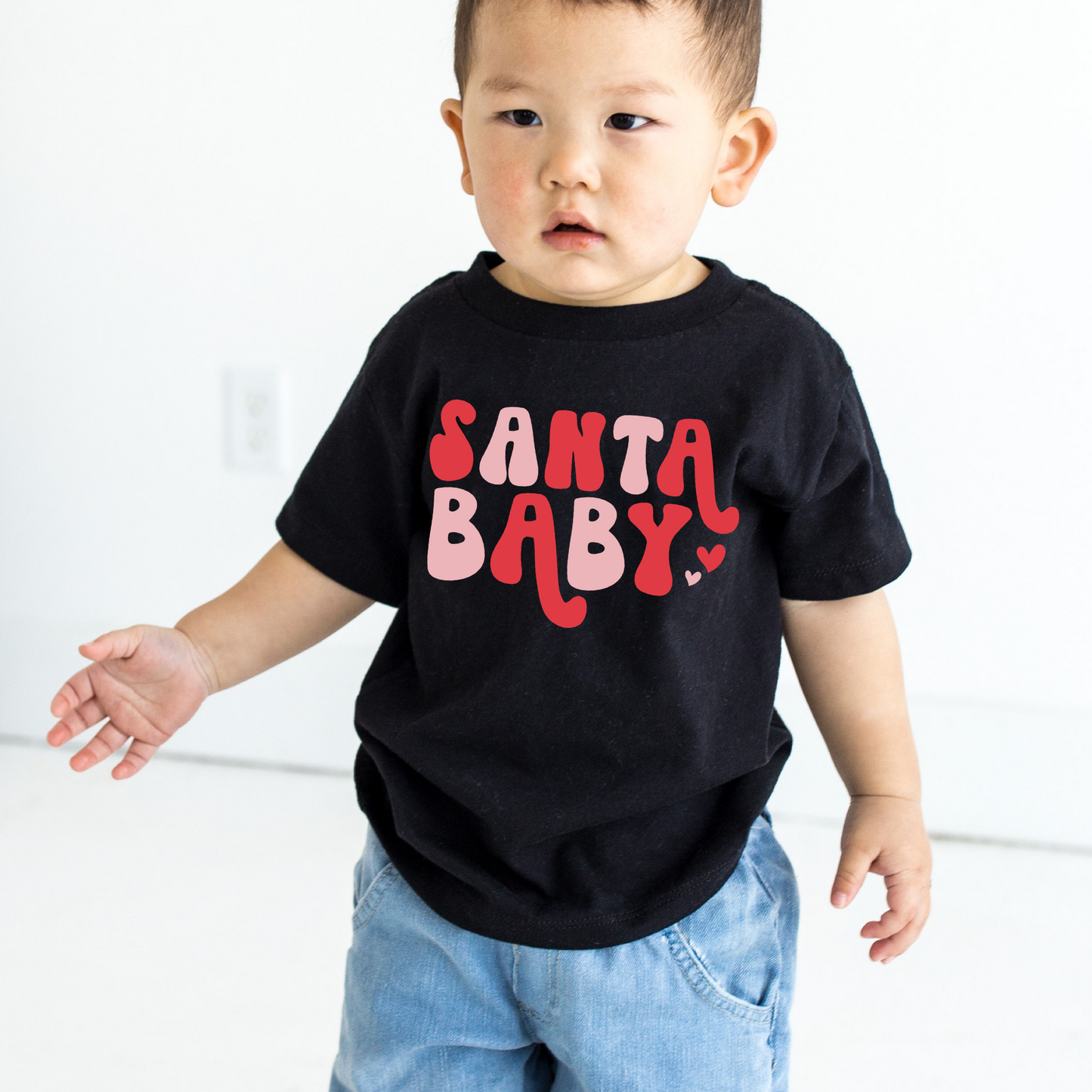 Santa Baby Christmas T shirt for Kids
