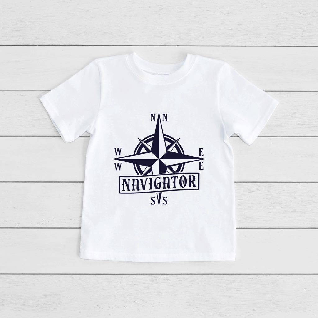 Captain and First Mate Nautical Family Shirts