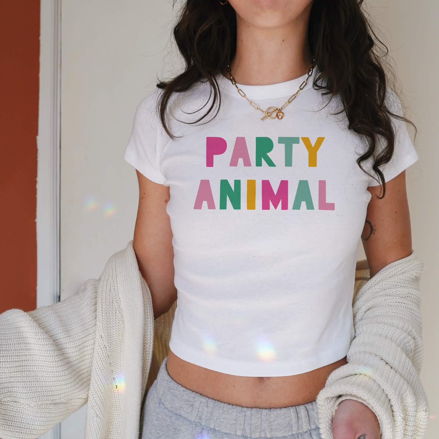 Party Animal White t-shirt