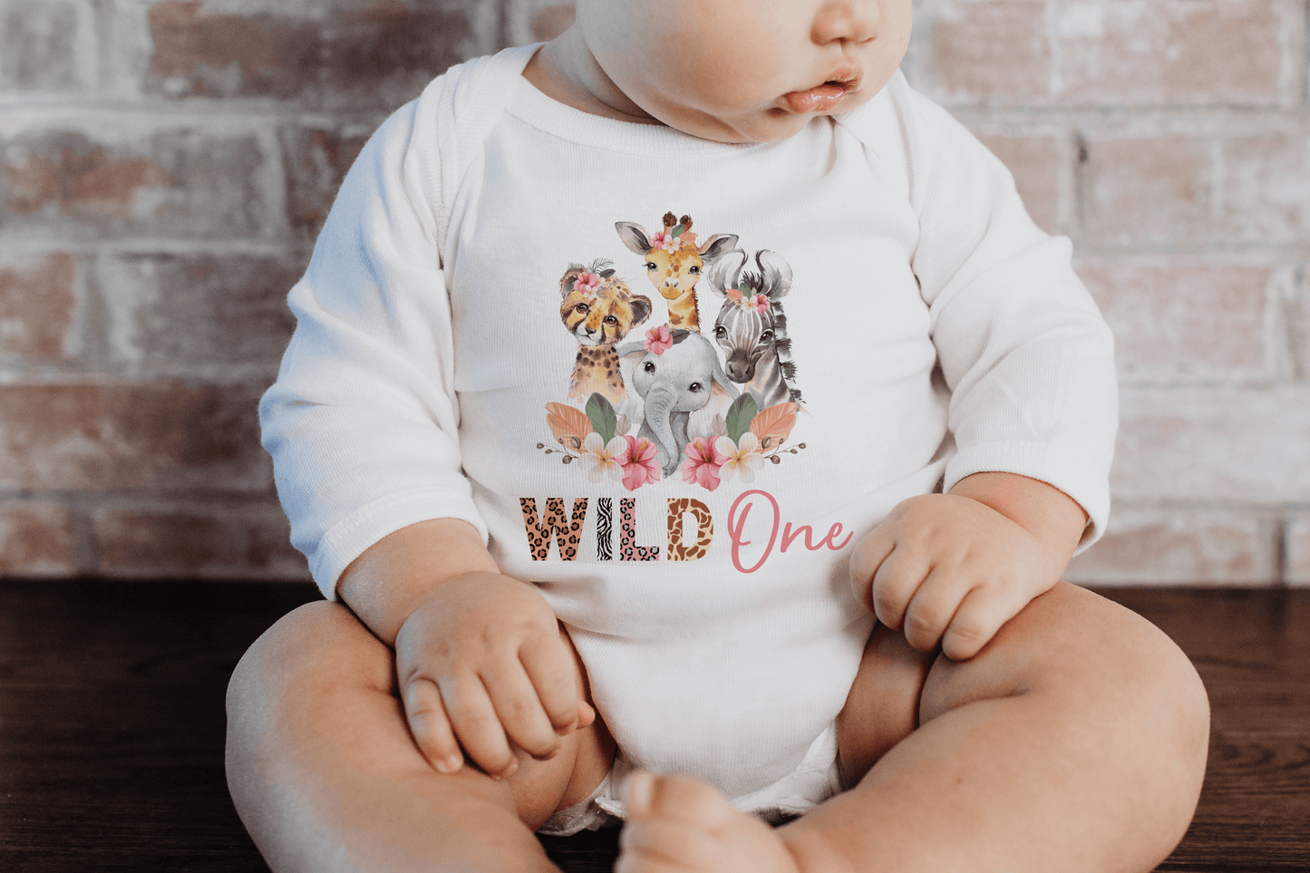 Wild one long sleeve bodysuit