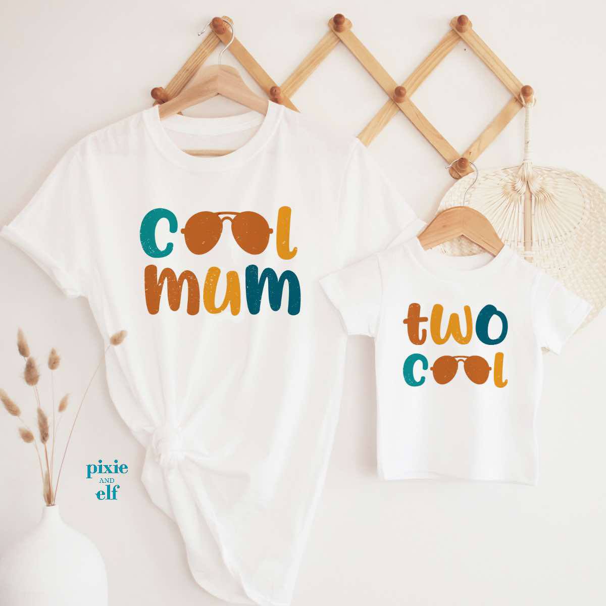 Two Cool Birthday Matching Shirts