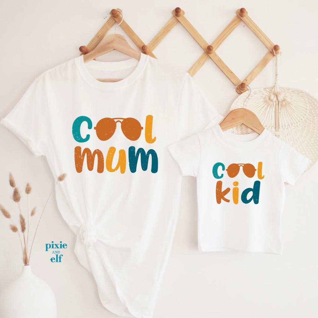 Cool Dad family matching shirts
