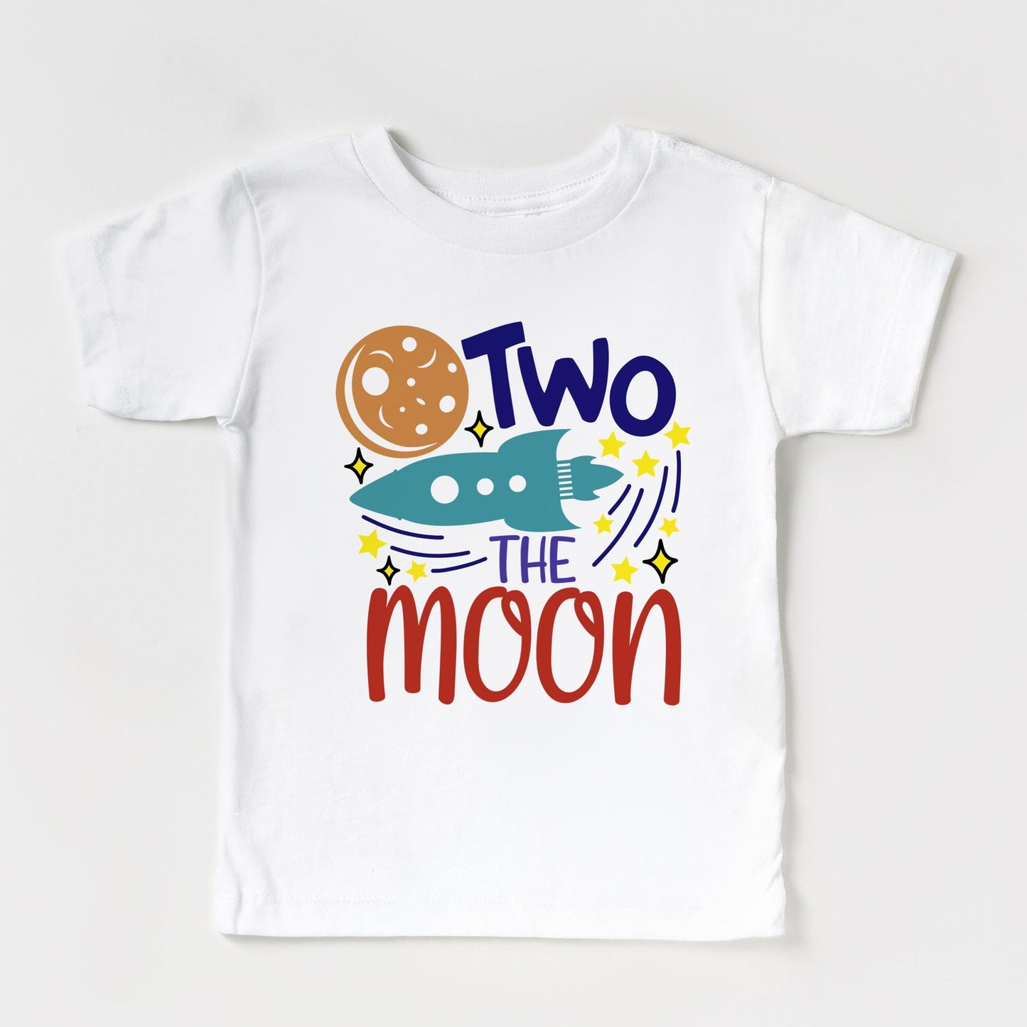 Two the Moon Toddler birthday T-shirt