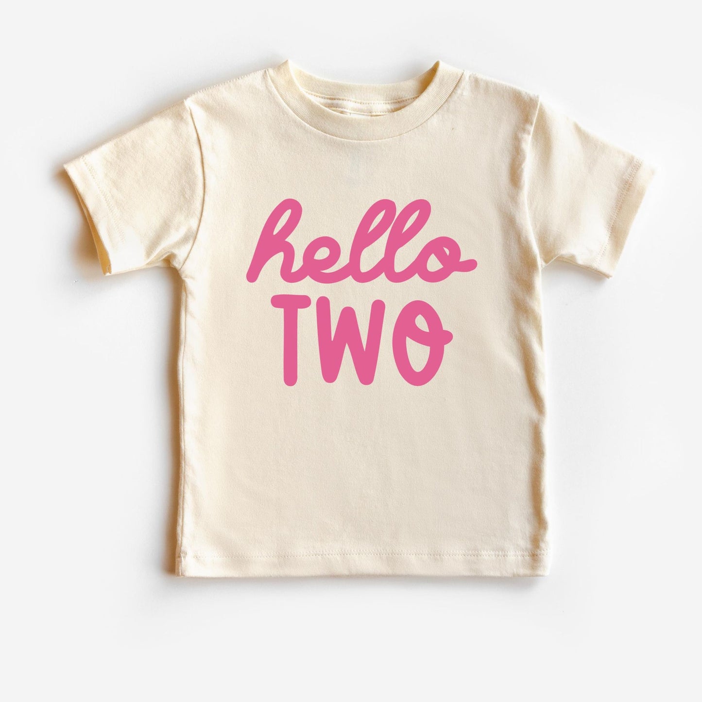 Hello TWO Toddler T-shirt
