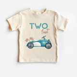 Two Fast Blue Car T-shirt