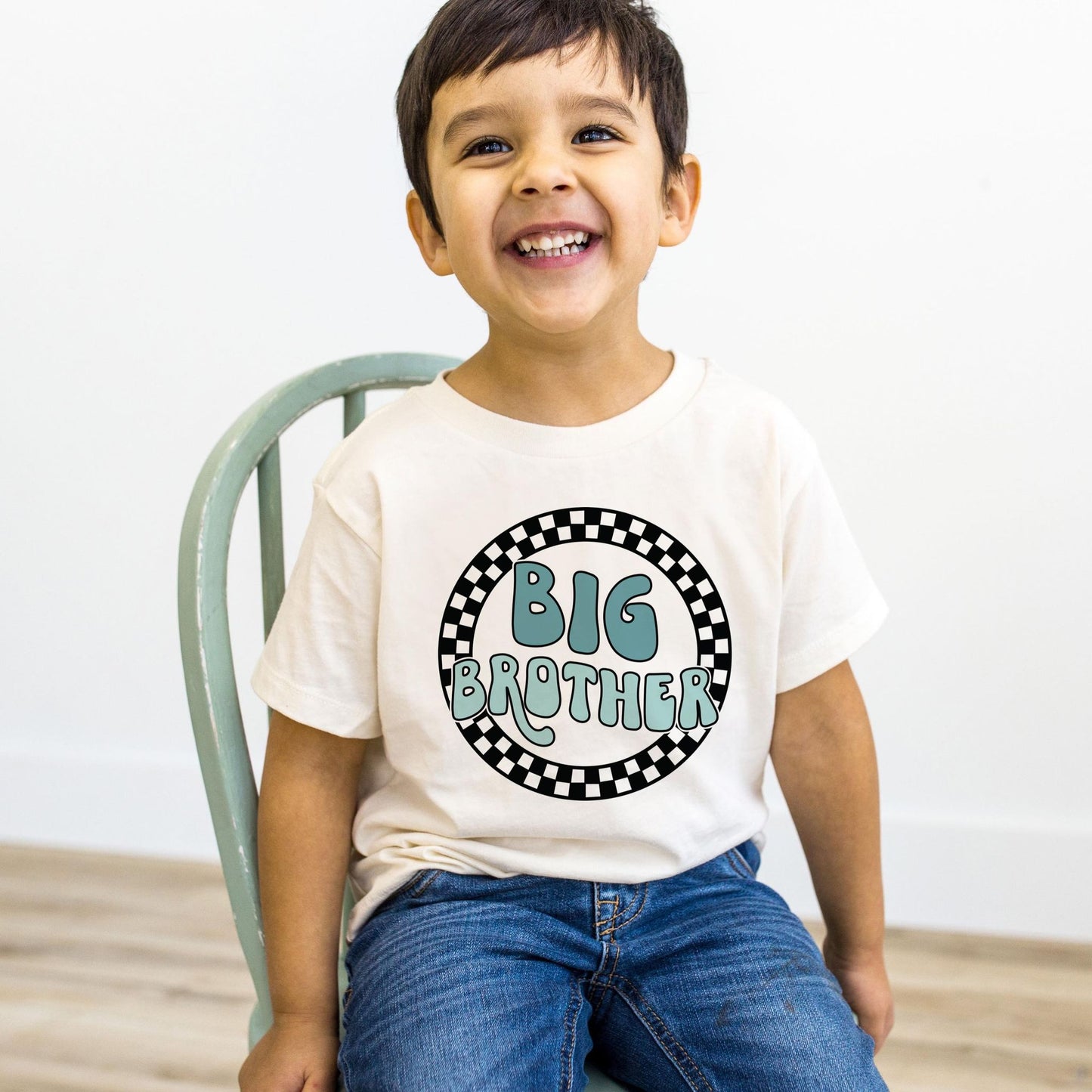 Big Brother Checkered T-Shirt