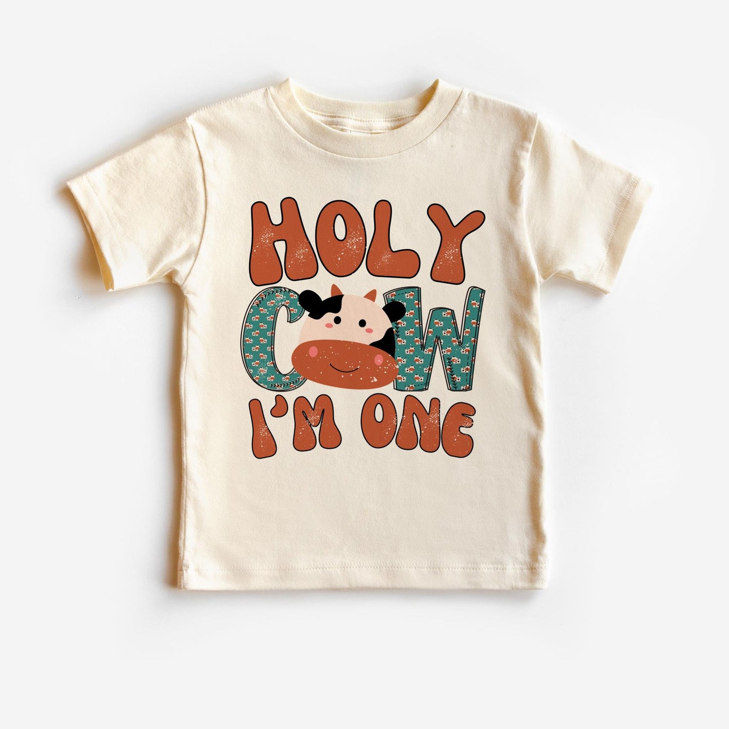 Holy Cow I'm One T-shirt ko