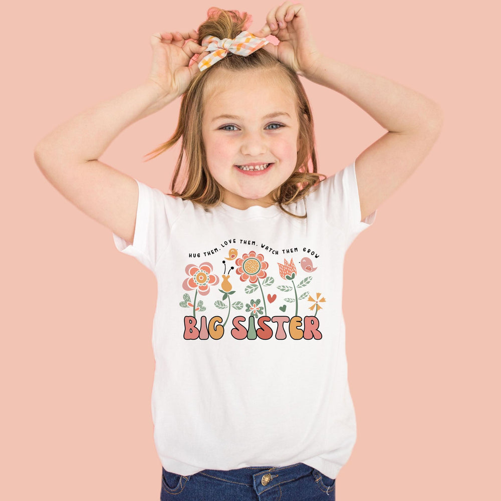 Big Sister T Shirts Collection Flower