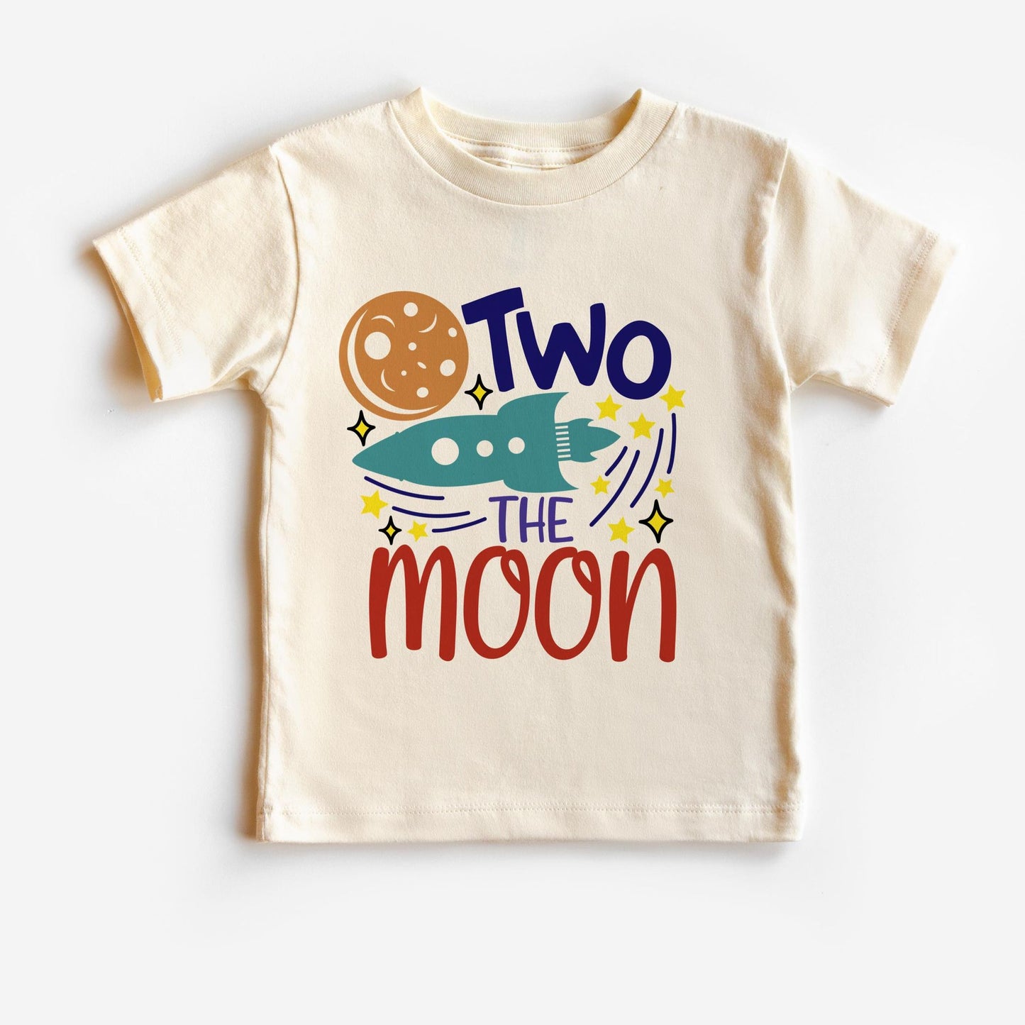 Two the Moon Toddler birthday T-shirt