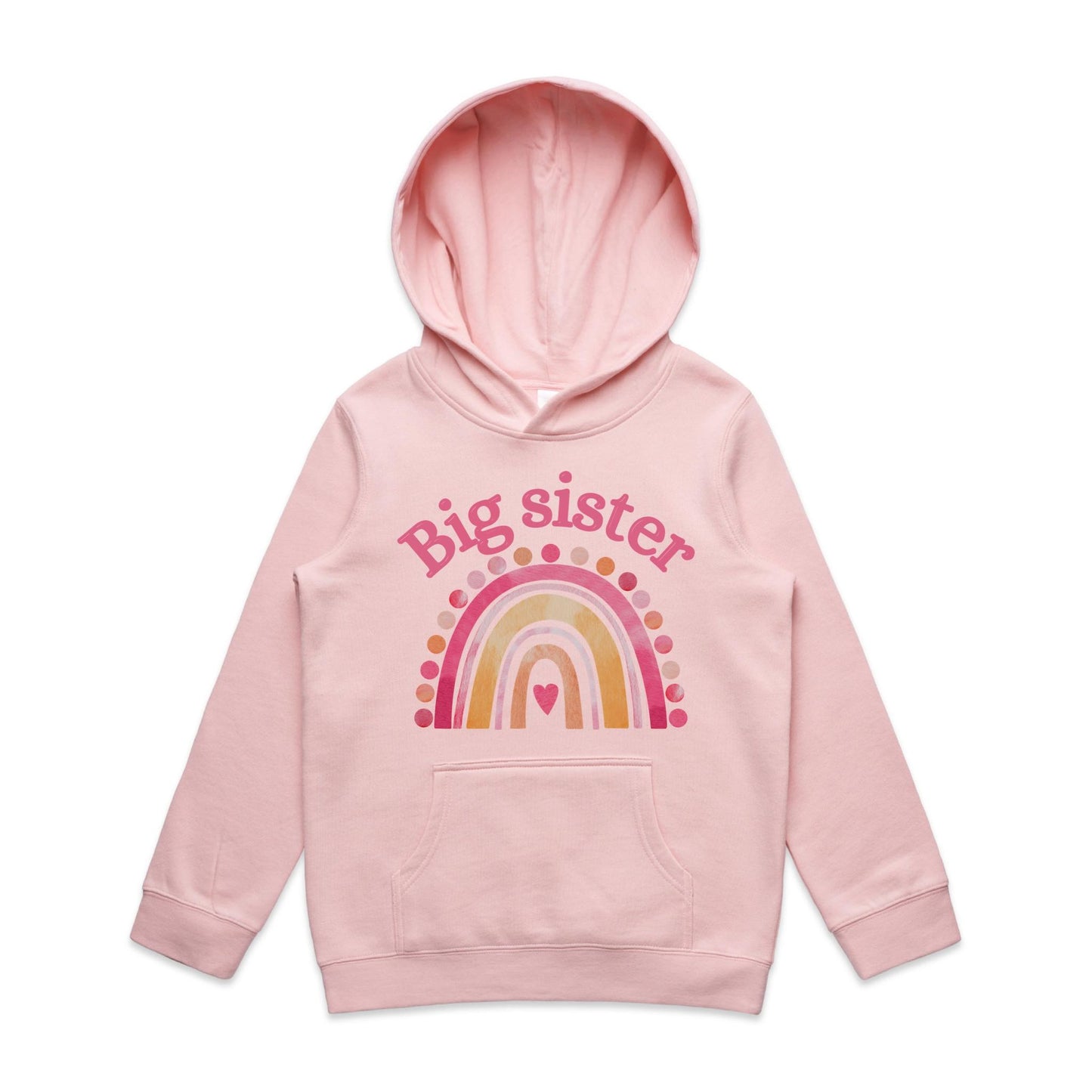Big Sister Rainbow Hoodie