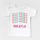 Happy Birthday Personalised T-Shirt!