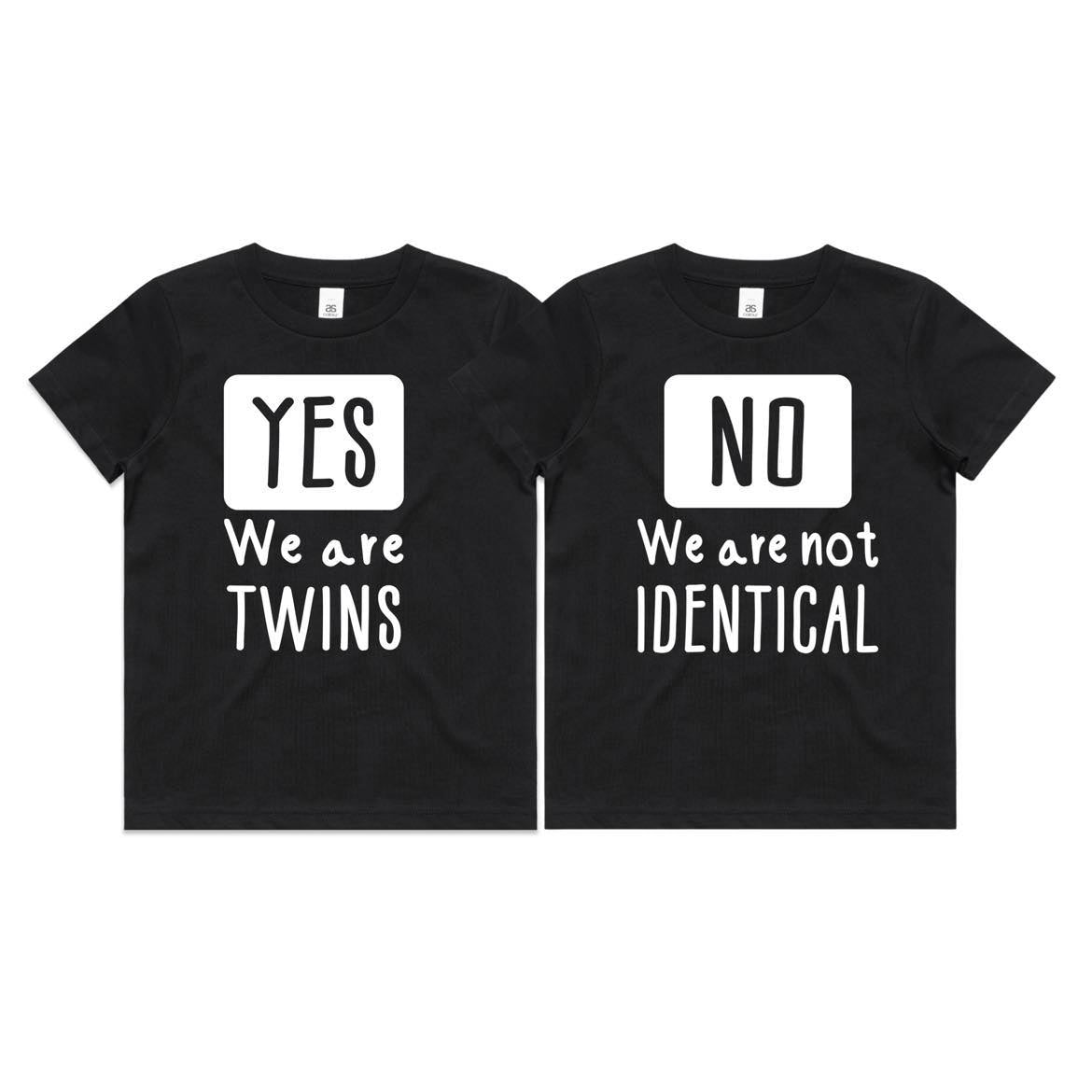 Twin Statement Tees for Kids