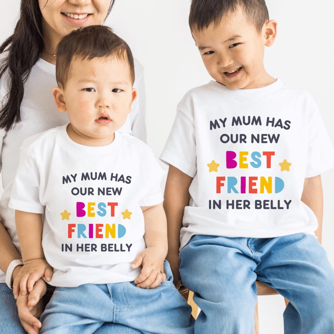 Best Friend Announcement T-shirt