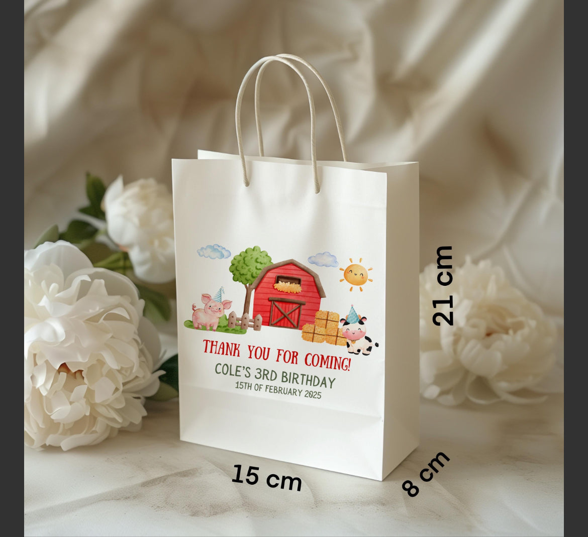 Custom Party Favor Bags