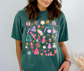 Nutcracker Christmas in Comfort Colors Green Spruce