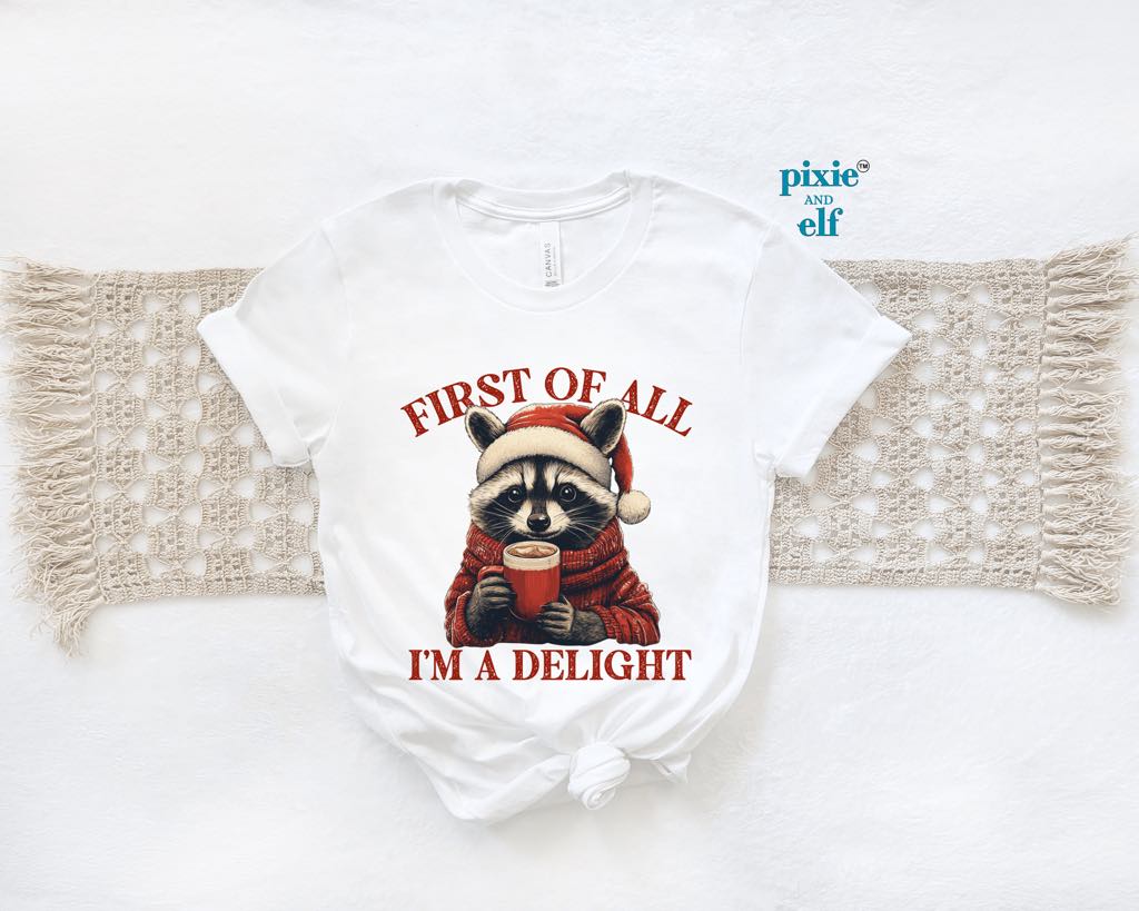 Racoon Christmas Shirt