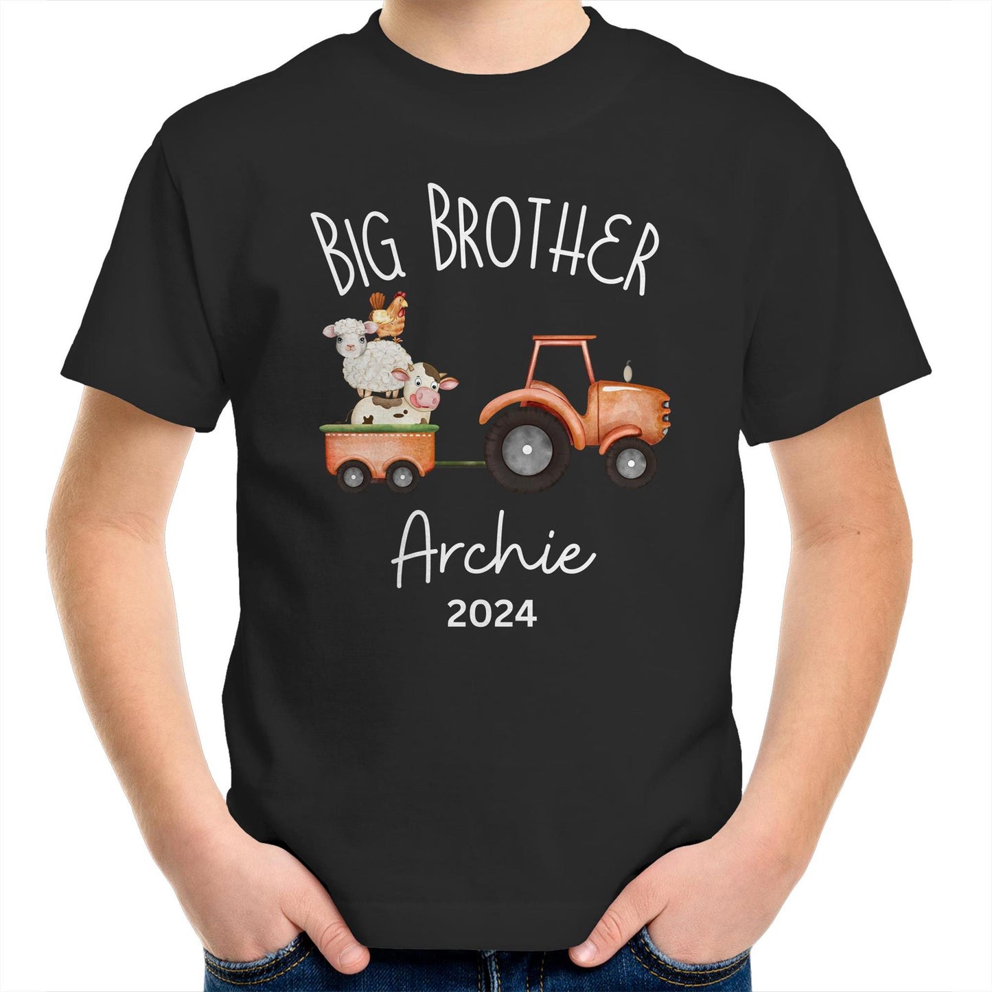 Big Brother Farm Animals t shirt