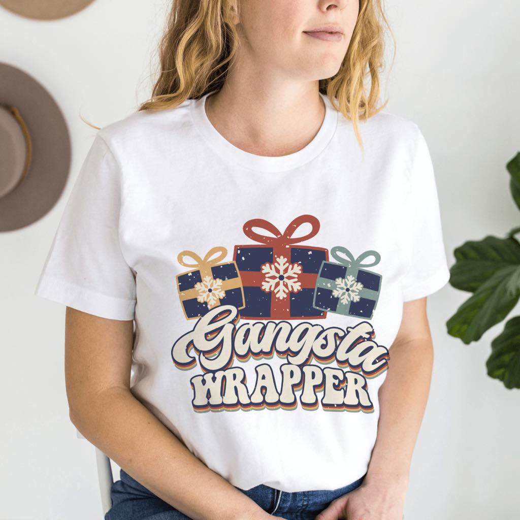Gangsta Wrapper Christmas Shirt
