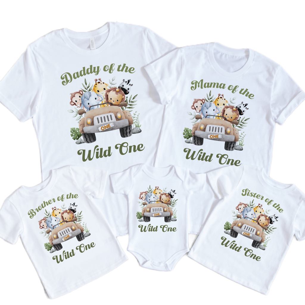 Wild One Birthday T-shirt