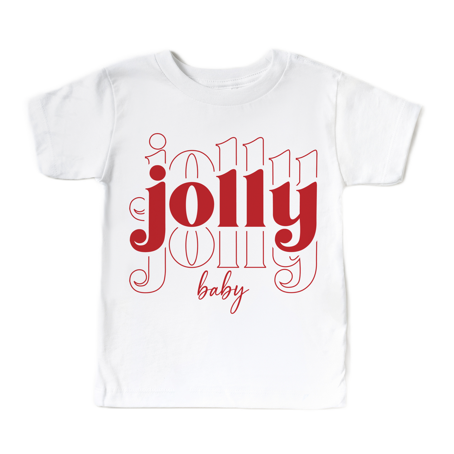 Jolly baby Christmas t shirt for kids