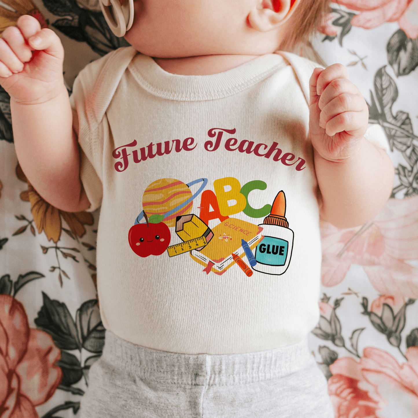 Future Teacher baby onepiece