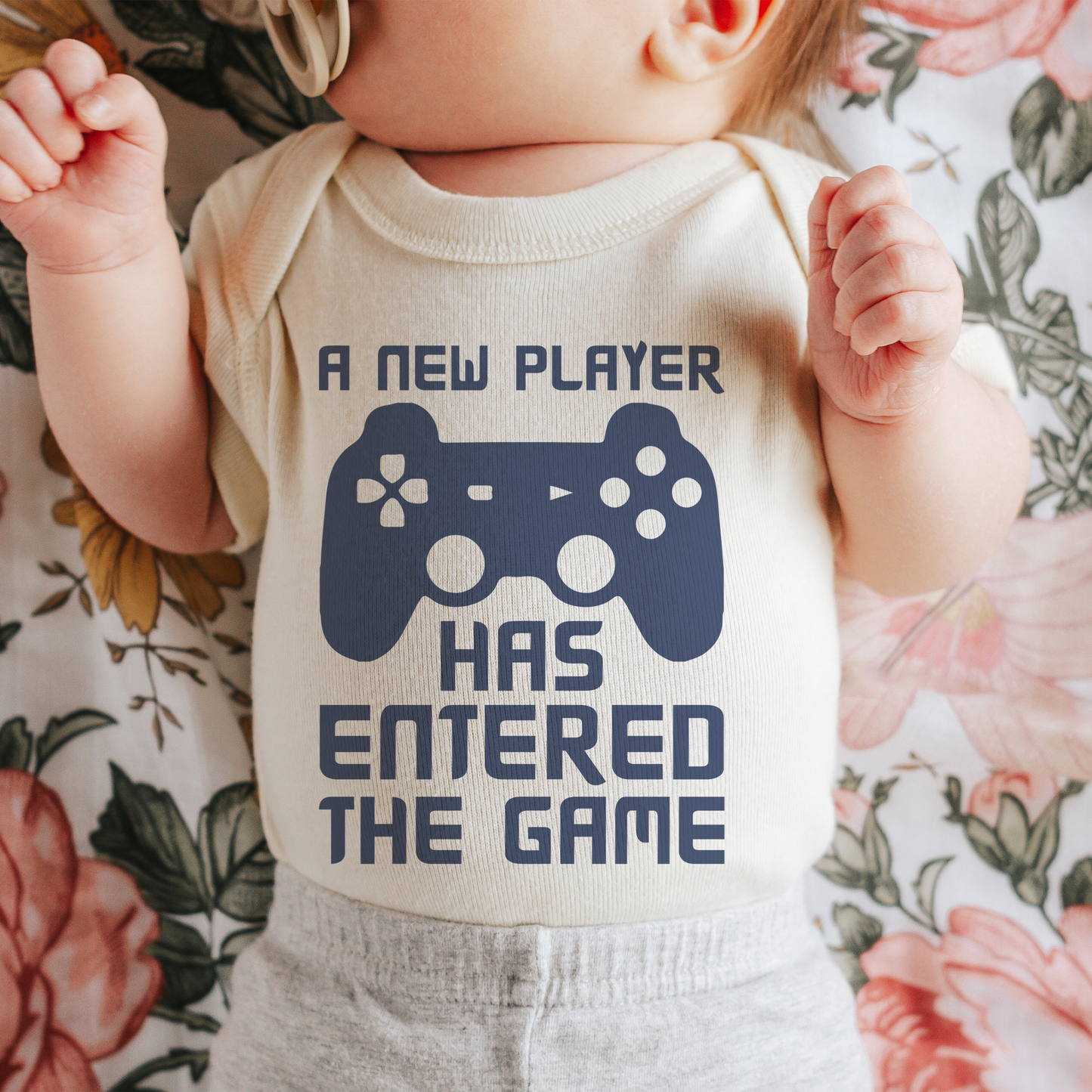 A New Player has Entered the game baby onepiece