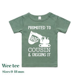 Big Cousin and Digging It T Shirt in Sage