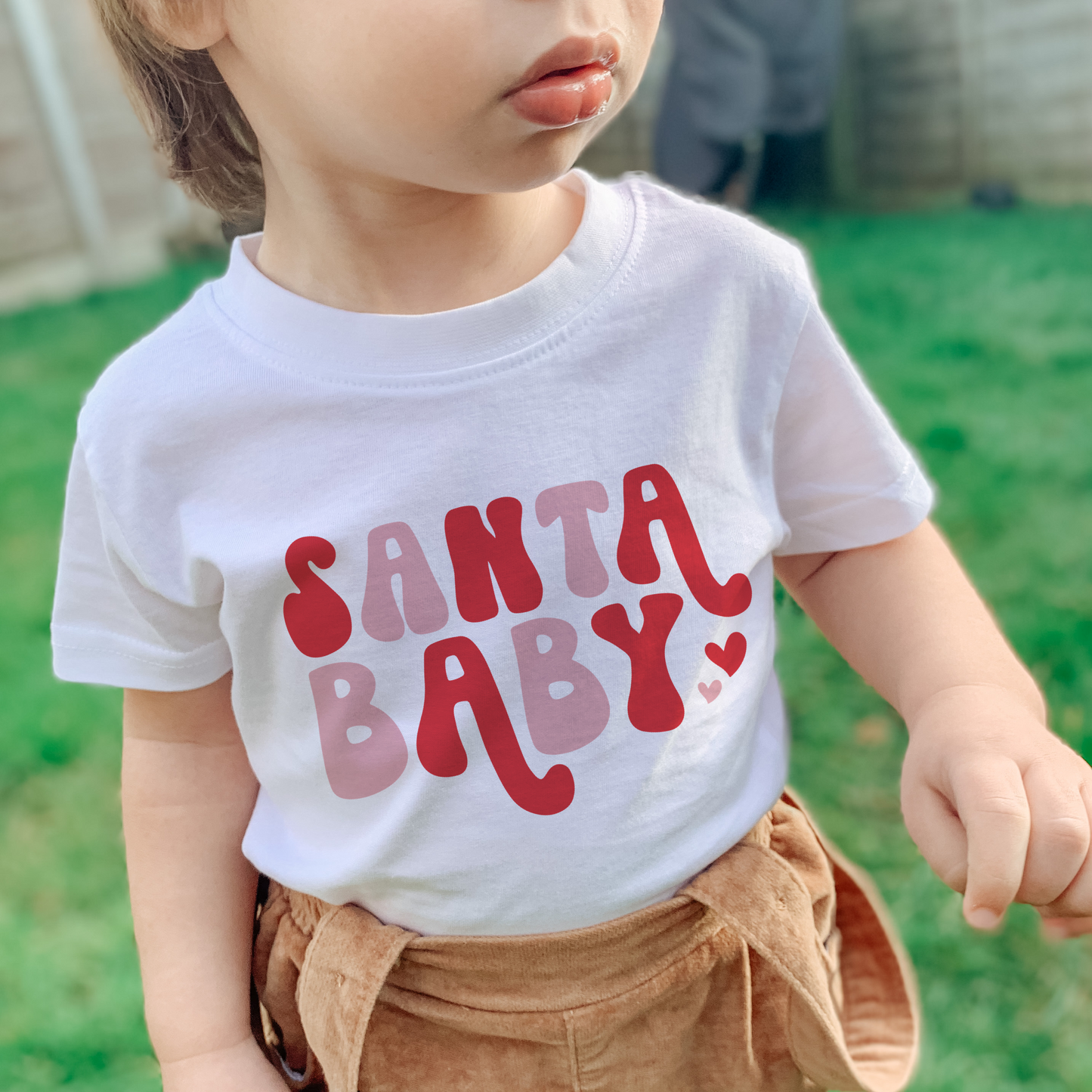 Santa Baby Christmas T shirt for Kids
