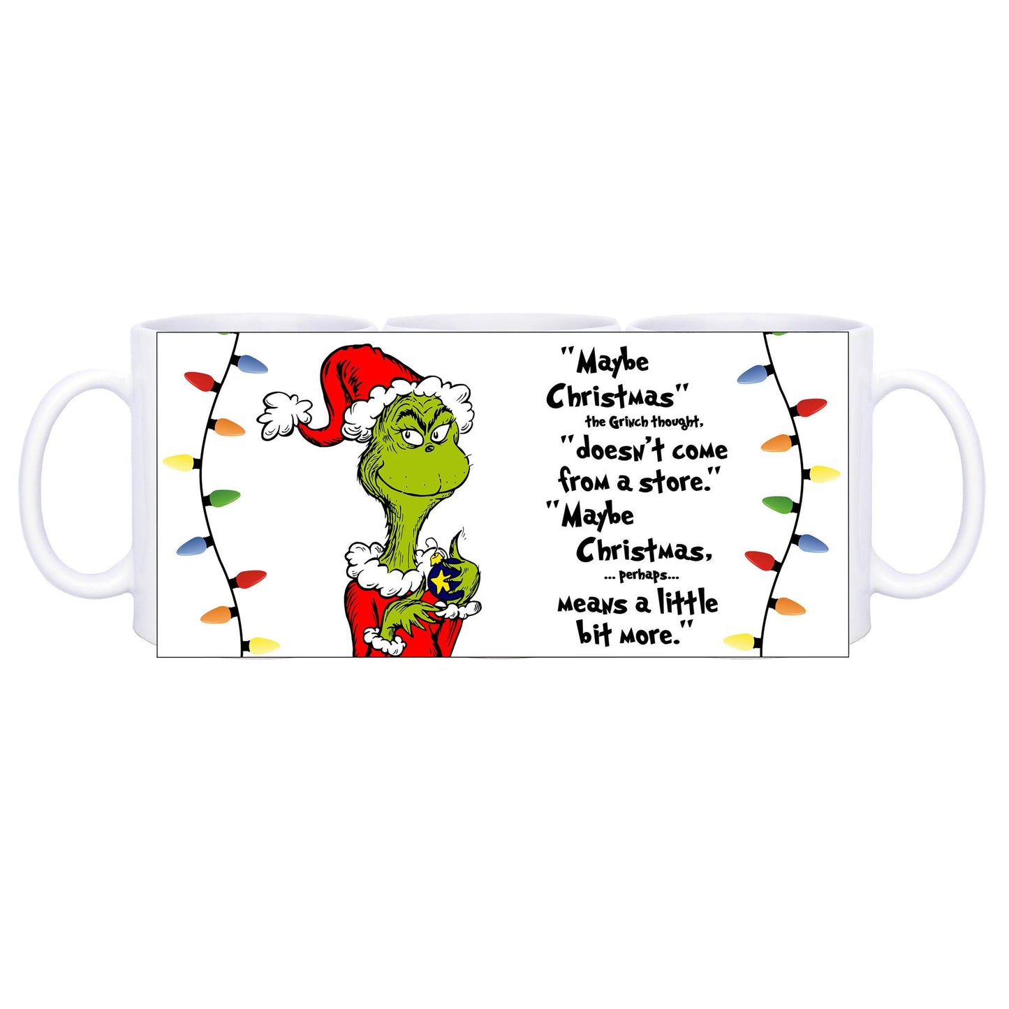 Grinch Christmas Mug
