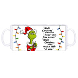 Grinch Christmas Mug