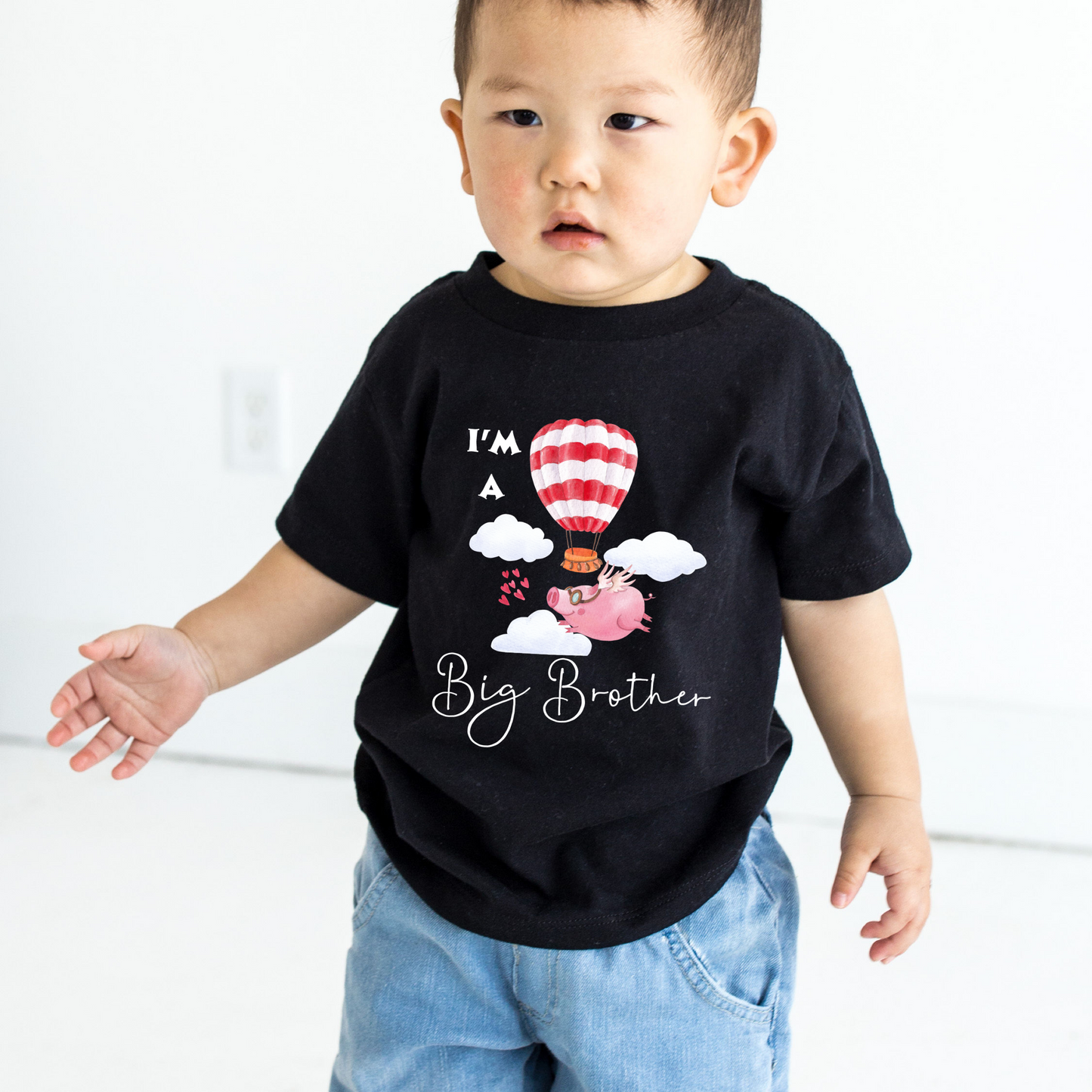 Big brother flying pig t shirt