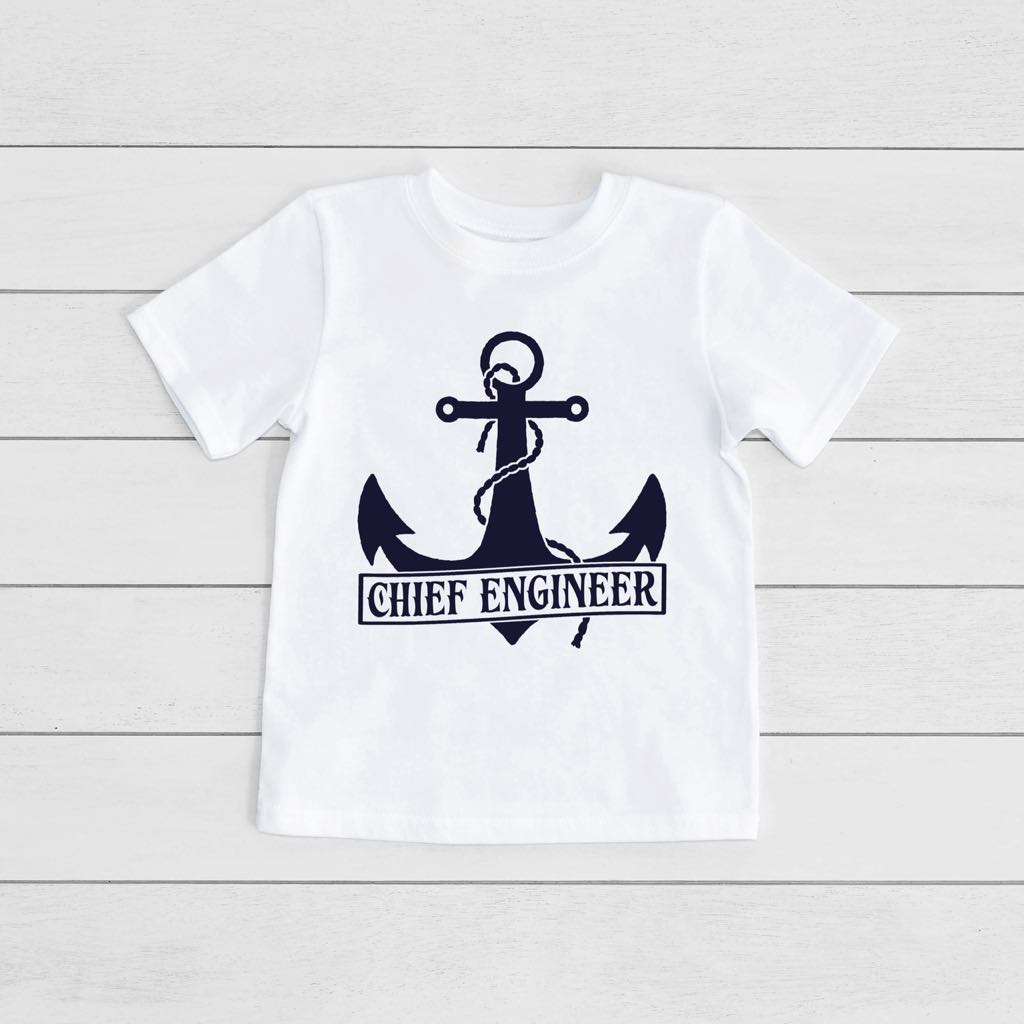 Captain and First Mate Nautical Family Shirts