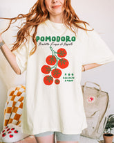 Italian Pomodoro T shirt for Women in Comfort Colors