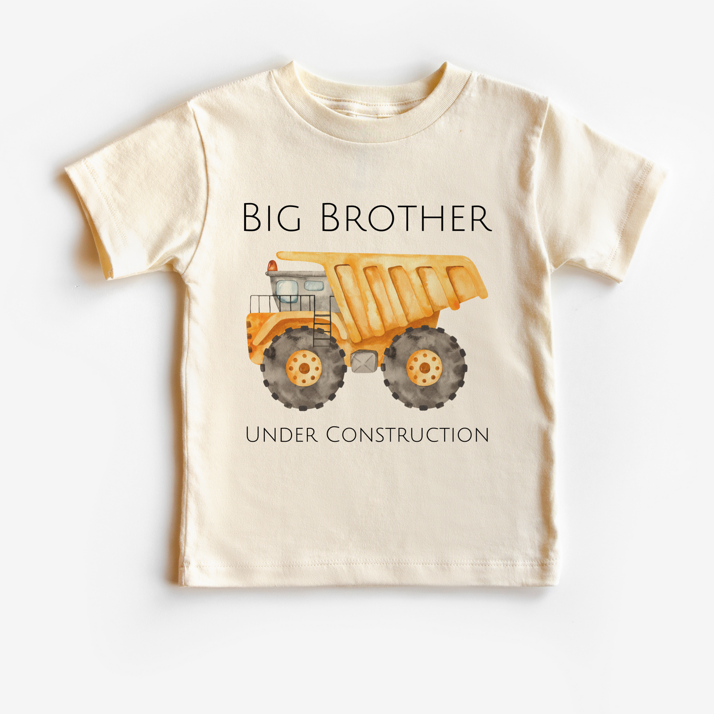 Big brother under construction shirt in natural