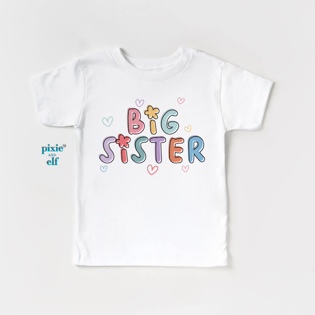 Big Sister cute shirt – Pixie and Elf