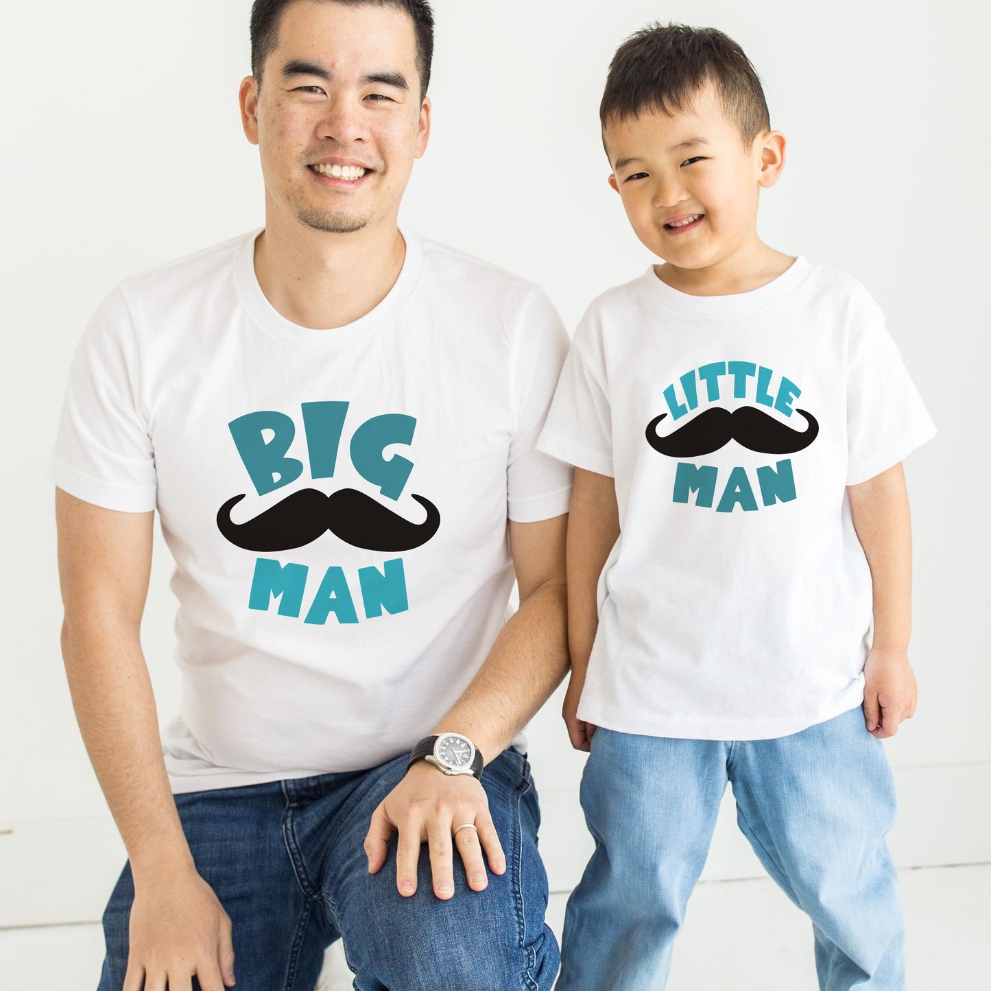 Big Man, Little Man Daddy and kid matching t shirt
