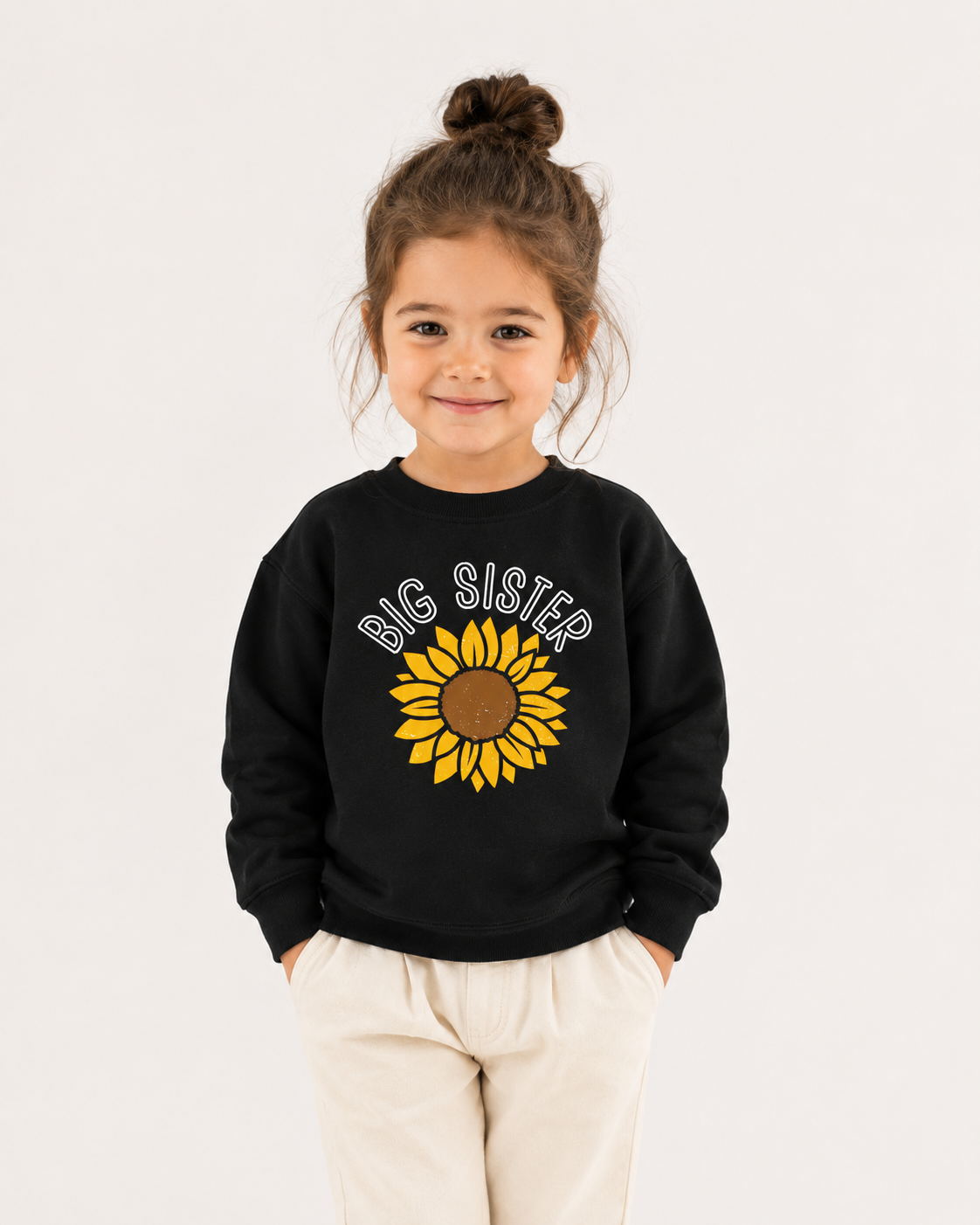 Big Sister Sunflower Jumper