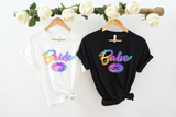 Bride and Babe Rainbow Lips Shirt