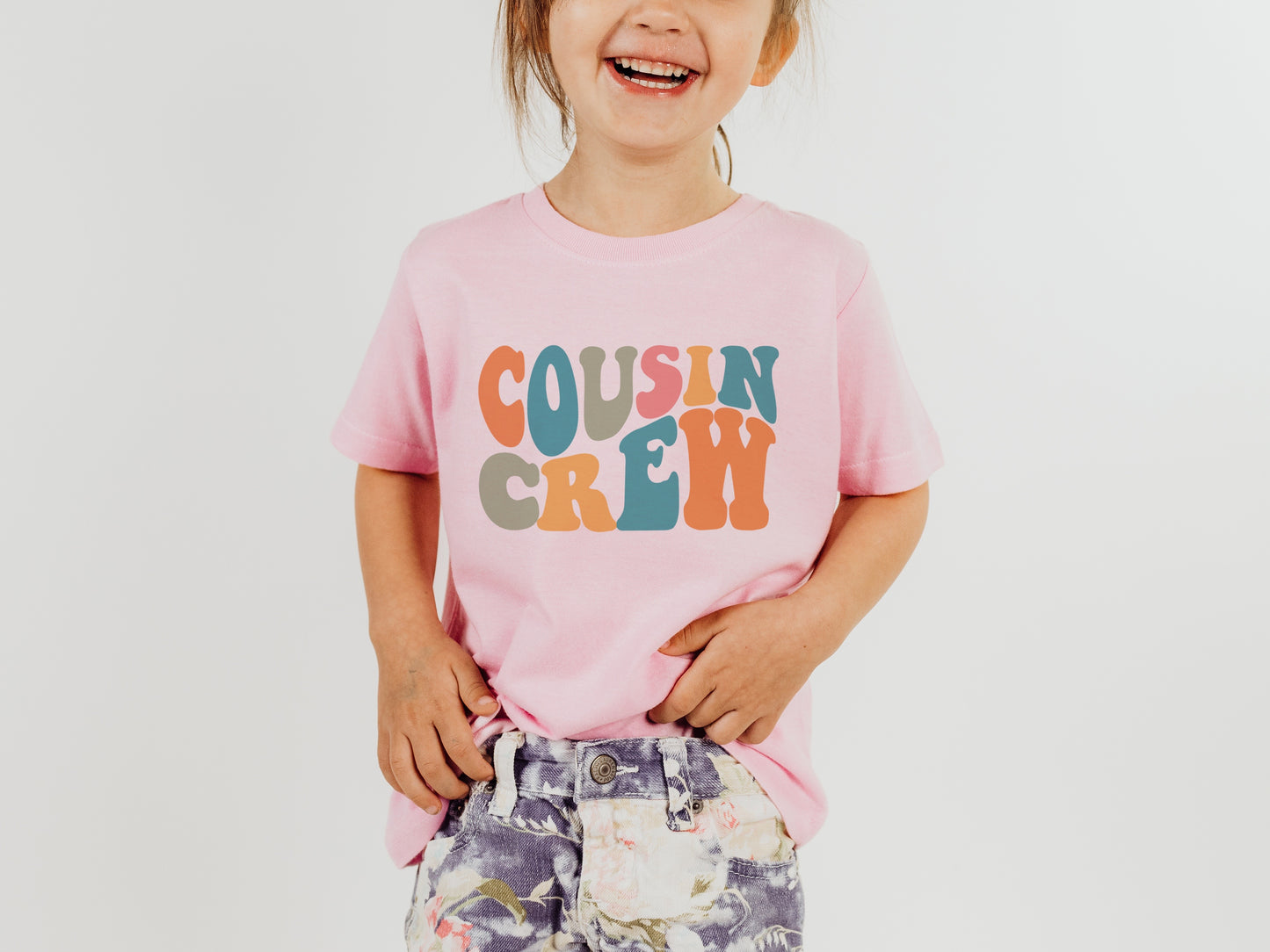 Cousin crew shirt for girls