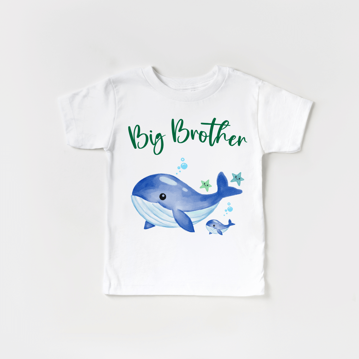 Big Brother whale t shirt
