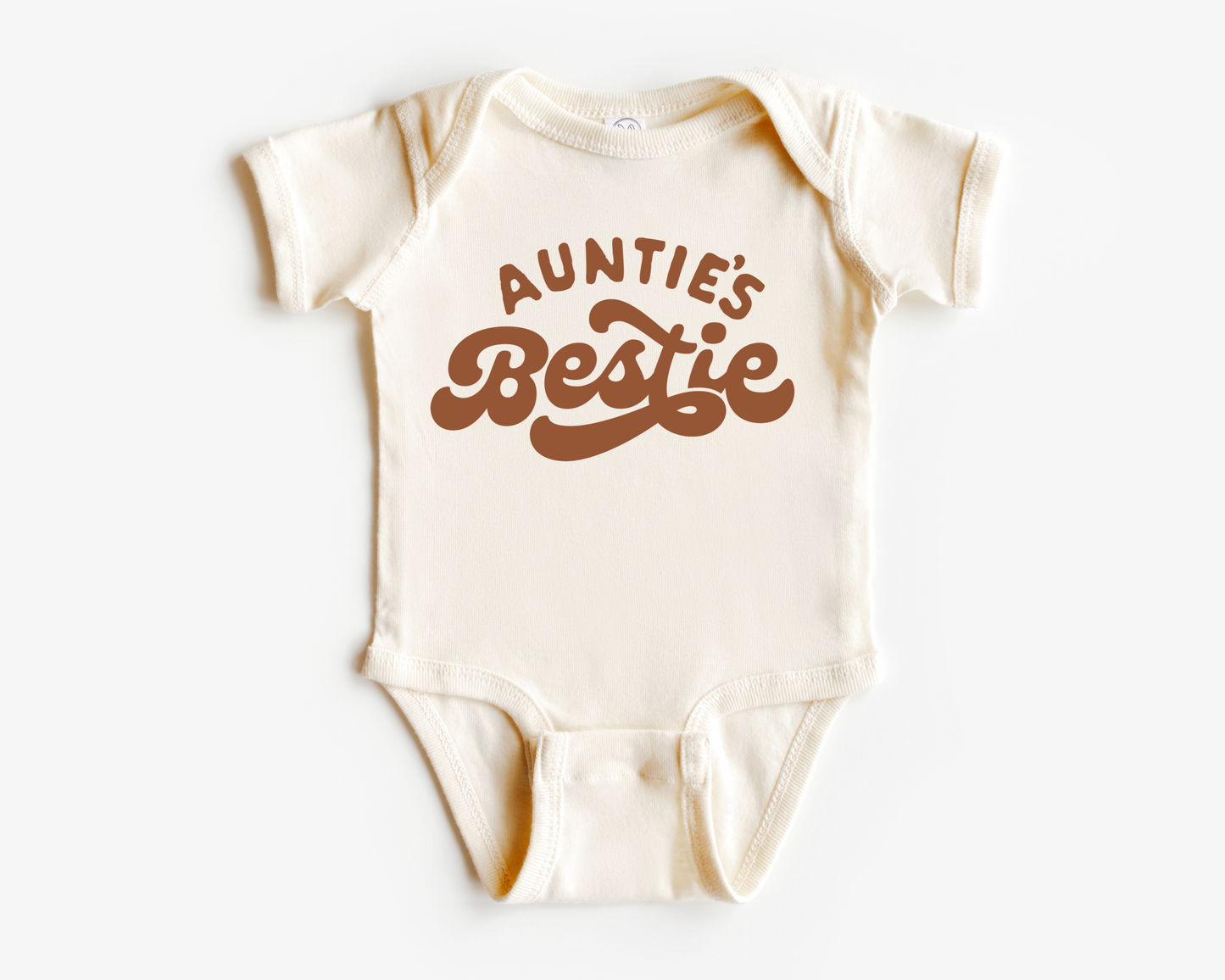 Auntie’s bestie baby one piece
