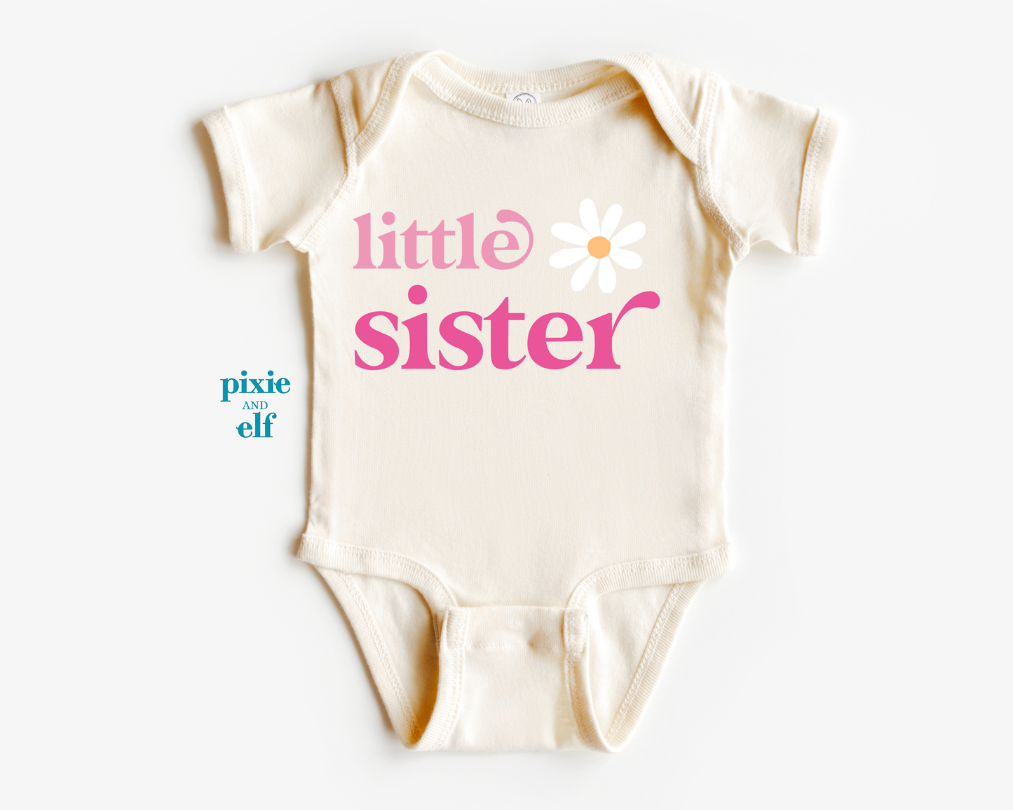 Little Sister Flower baby onepiece