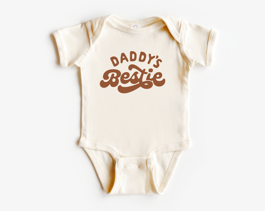 Daddy’s bestie baby one piece