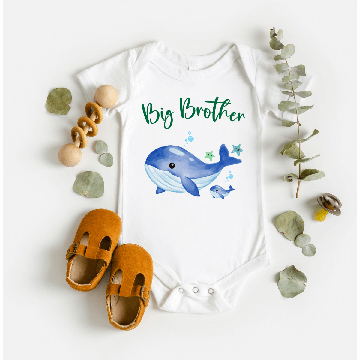 Big Brother whale t shirt
