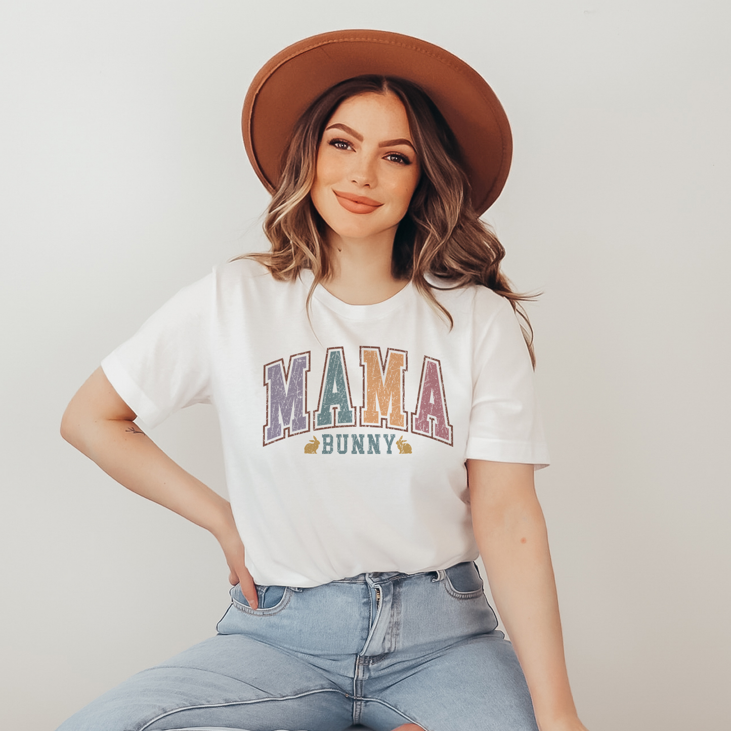Mama Bunny Easter shirt for Women