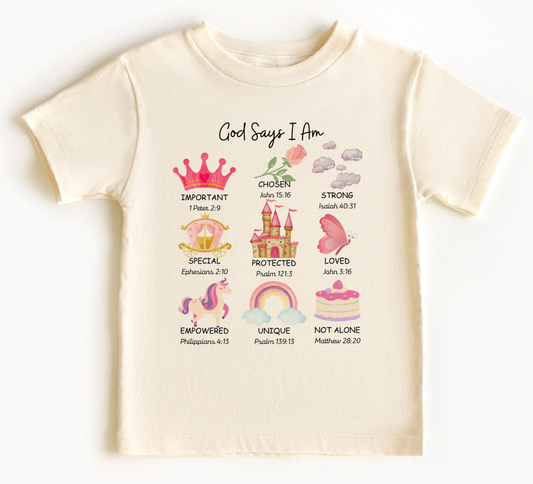 Princess Self Affirmation t shirt