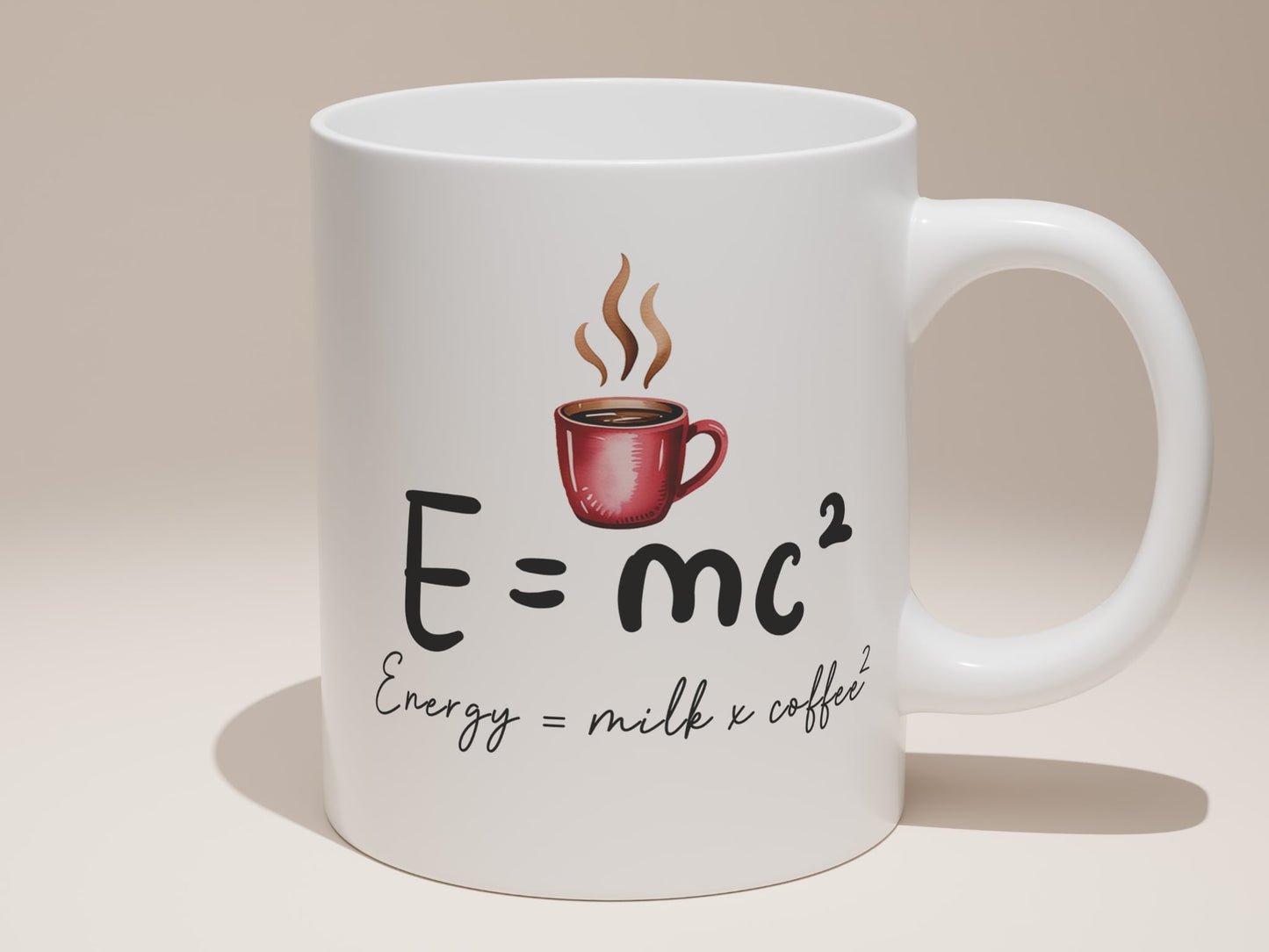 E=mc2 Physics & Math Lovers Mug