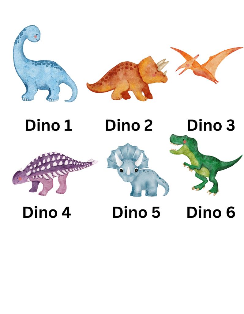 Personalised Dadsaurus Shirt with Kids Name