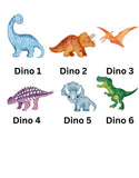 Personalised Dadsaurus Shirt with Kids Name